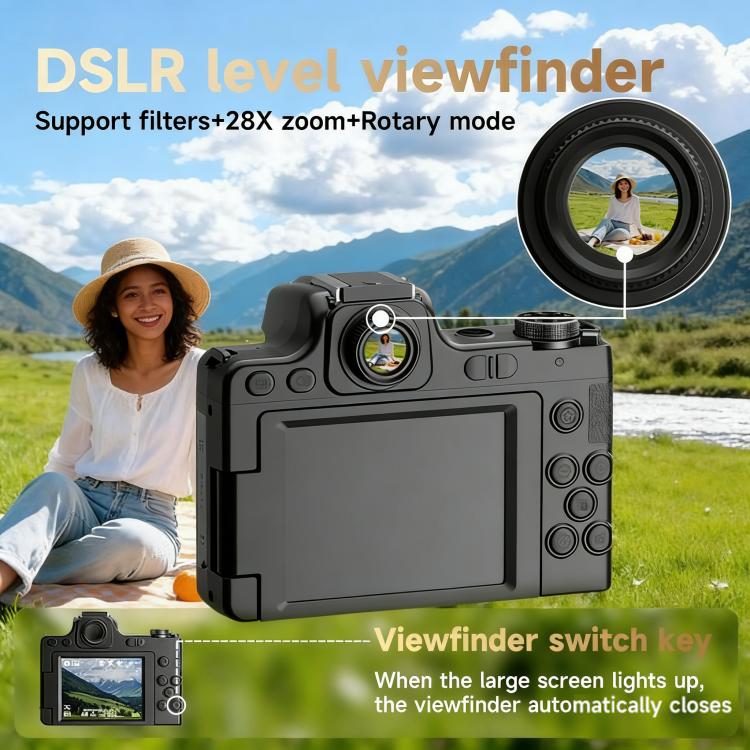 HD Retro Digital Camcorder Camera Portable Micro DSLR Camera