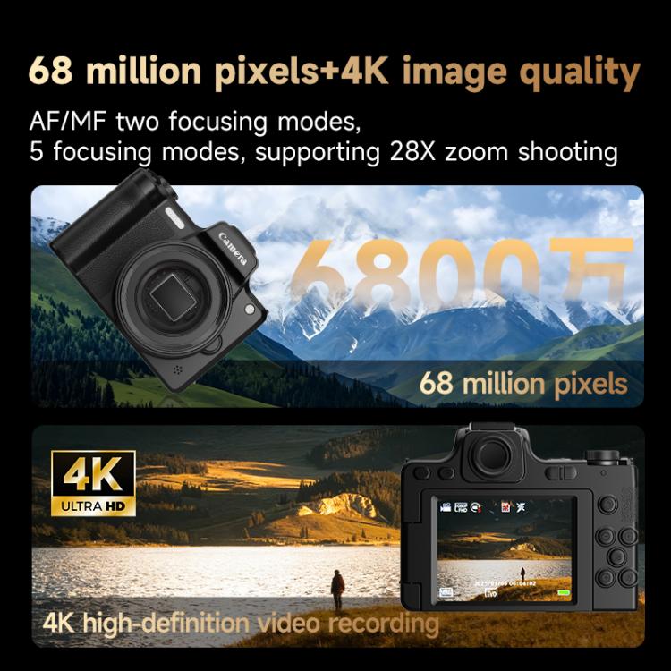 HD Retro Digital Camcorder Camera Portable Micro DSLR Camera