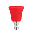 1/4 inch Car Wash Machine Splash-Proof Quick-Connect Nozzle with Soft Rubber Cover