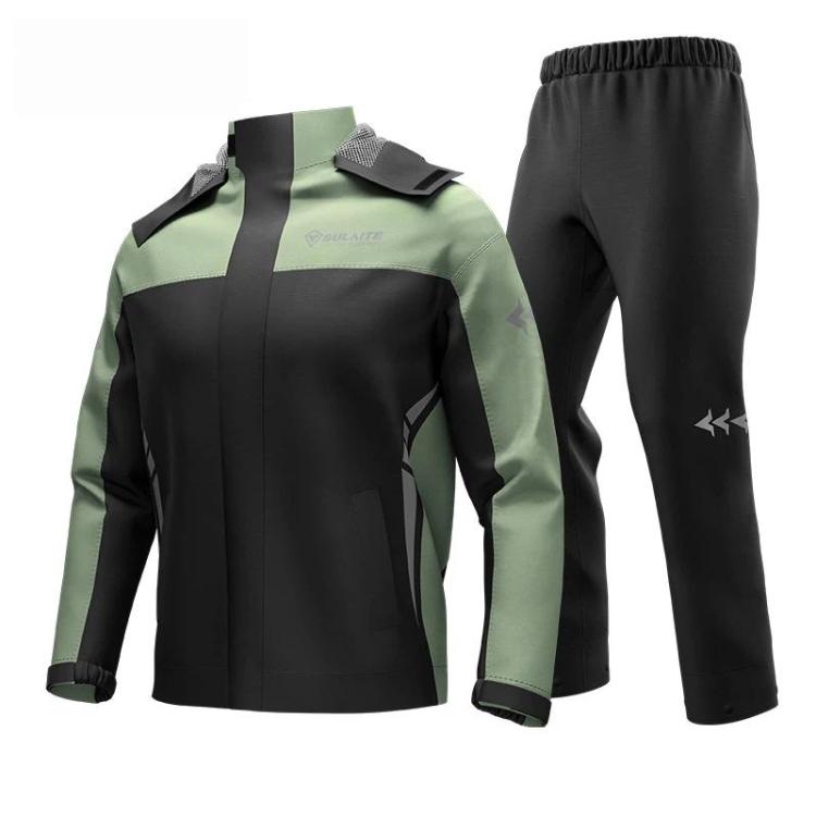 SULAITE Outdoor Oxford Fabric Motorcycle Split Rain Suit — XL