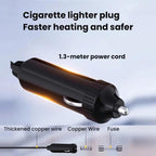 Vehicle-mounted Heater With Adjustable Fan Speed Defogging Defrosting Heater