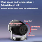 Vehicle-mounted Heater With Adjustable Fan Speed Defogging Defrosting Heater