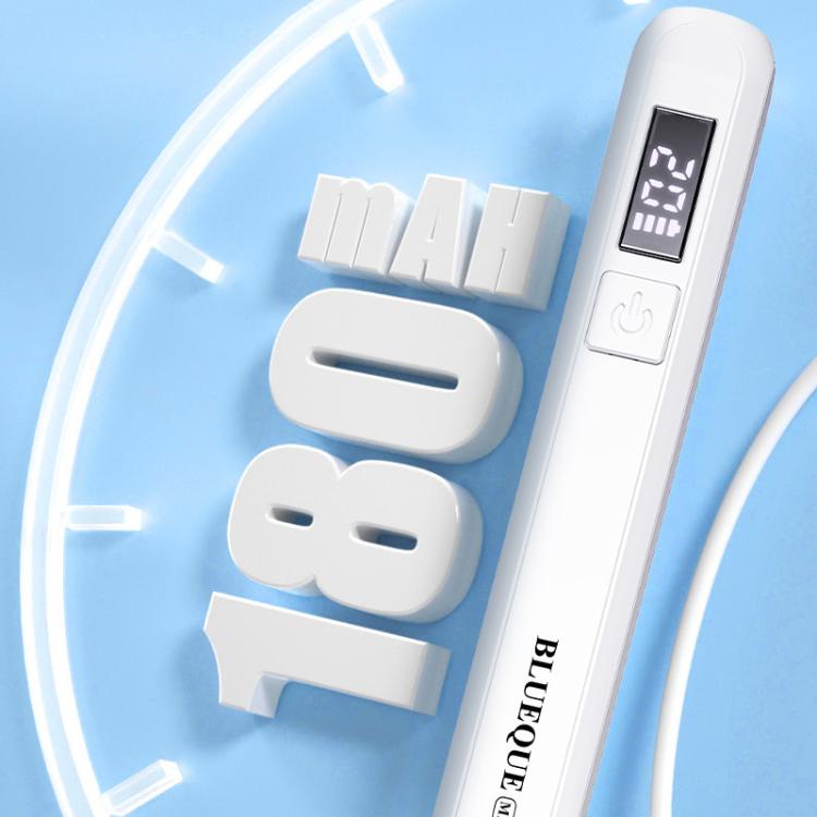 BLUEQUE Handheld 3W Rechargeable LED Nail Drying Lamp Single-Nail Tip Curing Lamp