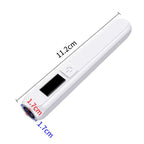 BLUEQUE Handheld 3W Rechargeable LED Nail Drying Lamp Single-Nail Tip Curing Lamp