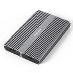 Portable Hard Drive Enclosure Dual-Bay External M.2 Reader