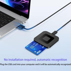 Square Smart Card Reader For Bank Cards Tax Filing Storage Cards — view 6