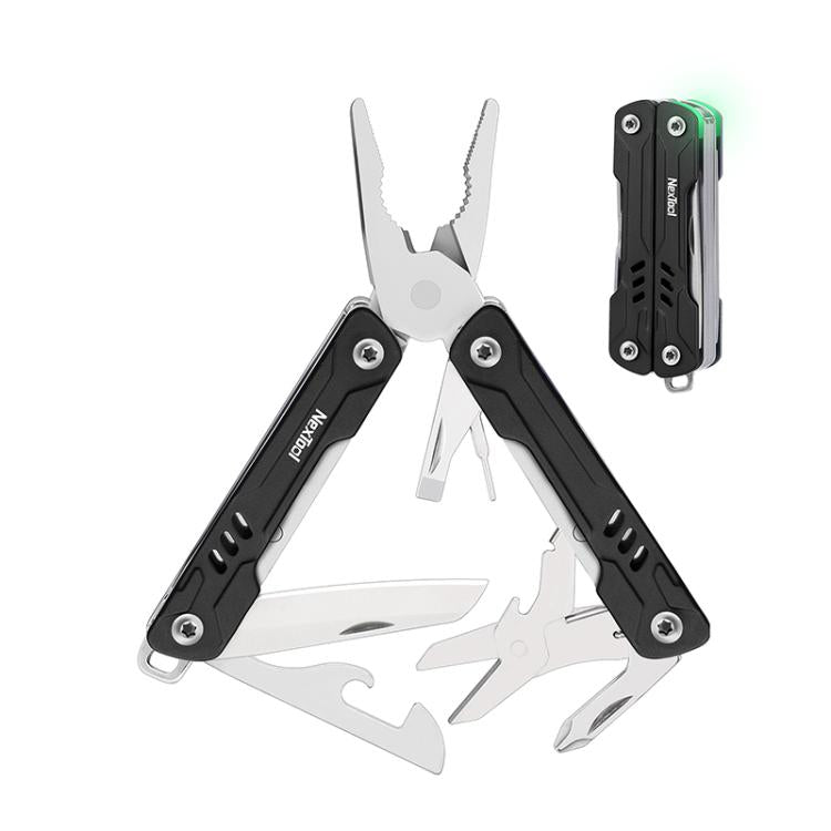 NexTool S11 Mini Sailor 11-In-1 Outdoor Multi Tool Pocket Knife Folding Pliers Wire Cutters EDC Survival Kit — S11 Blue
