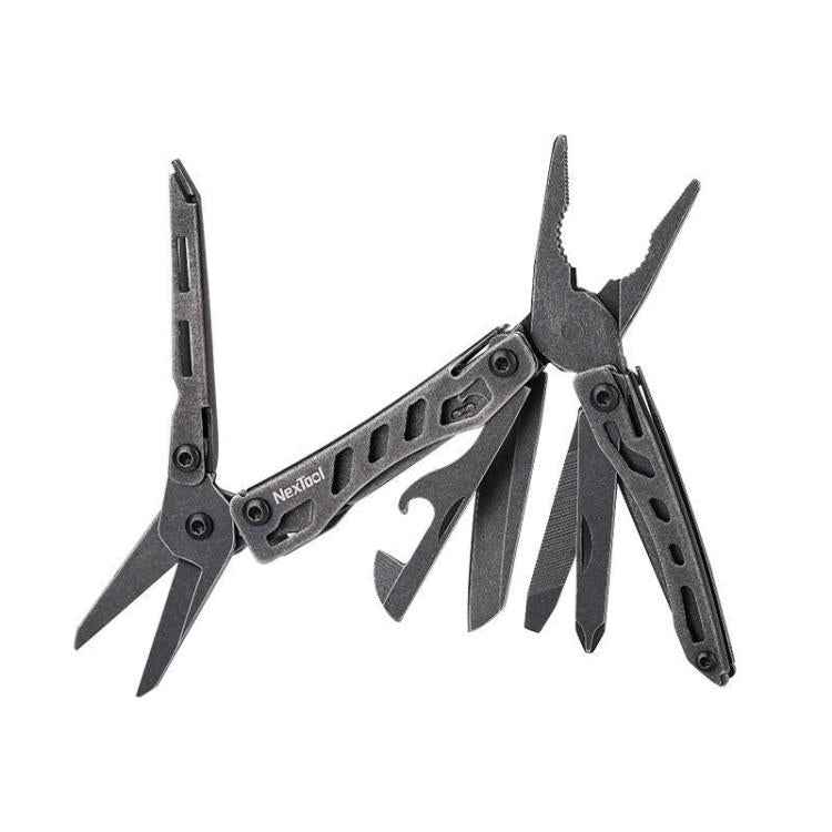 NexTool Mini Flagship Multifunctional Pliers 10 In 1 EDC Keychain Multitool Mini Pocket Knife — Natural Color