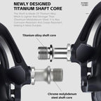 WEST BIKING Lightweight SPD-Compatible Road Bike Clipless Pedals - with Cleats and High-Efficiency Bearings