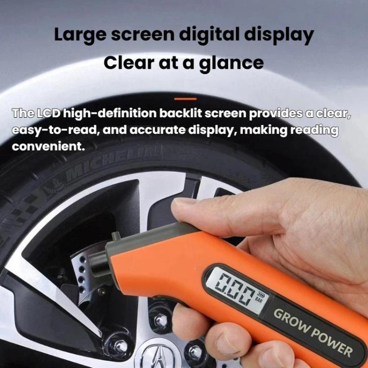 SP-AP-010 High-Precision Car Digital Tire Pressure Gauge Digital Display Tire Pressure Monitor