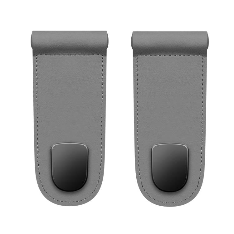 2pcs Multifunctional Car Interior Hook and Storage Organizer — Single Beige