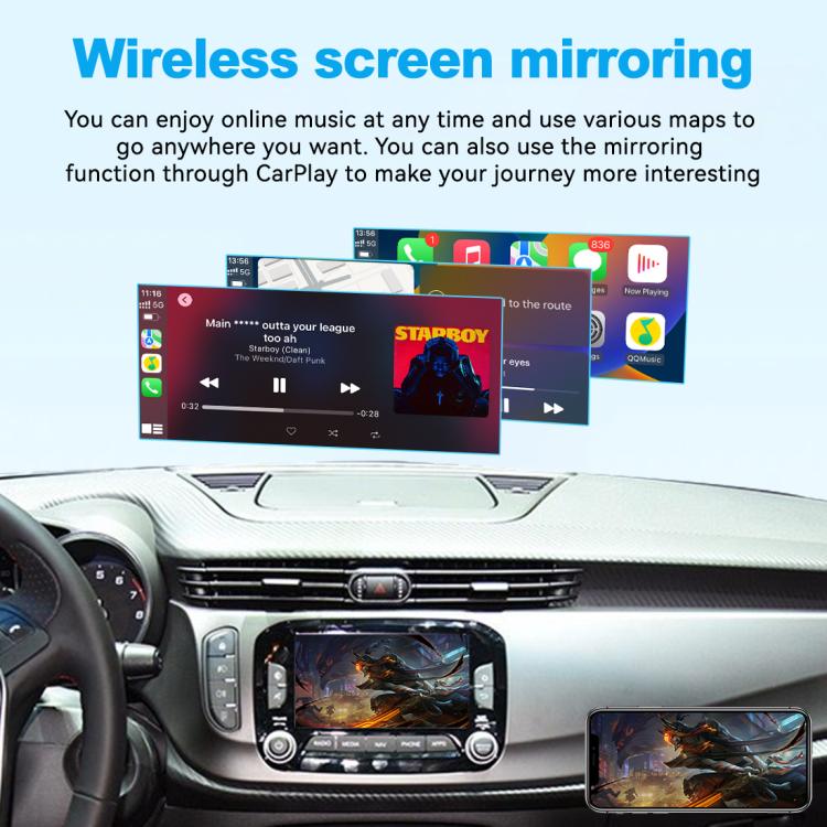 JOYEAUTO WZAF-2 Wireless CarPlay Decoder Module Box