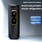 Insulin Cooling Cup Portable Cooling Box Medication Temperature Controlled Portable Mini Fridge