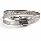 Stainless Steel Pole Mount Hose Clamps 12mm Width Heavy Duty Adjustable Strap for Junction Box Bracket