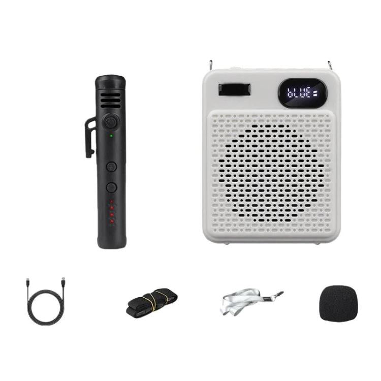 DIYO-1125 Multifunctional Outdoor High-Volume Microphone With Battery Display Teacher Classroom Voice Amplifier