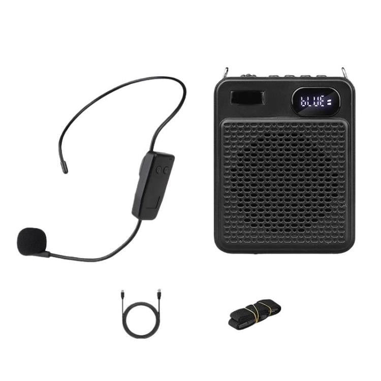 DIYO-1125 Multifunctional Outdoor High-Volume Microphone With Battery Display Teacher Classroom Voice Amplifier