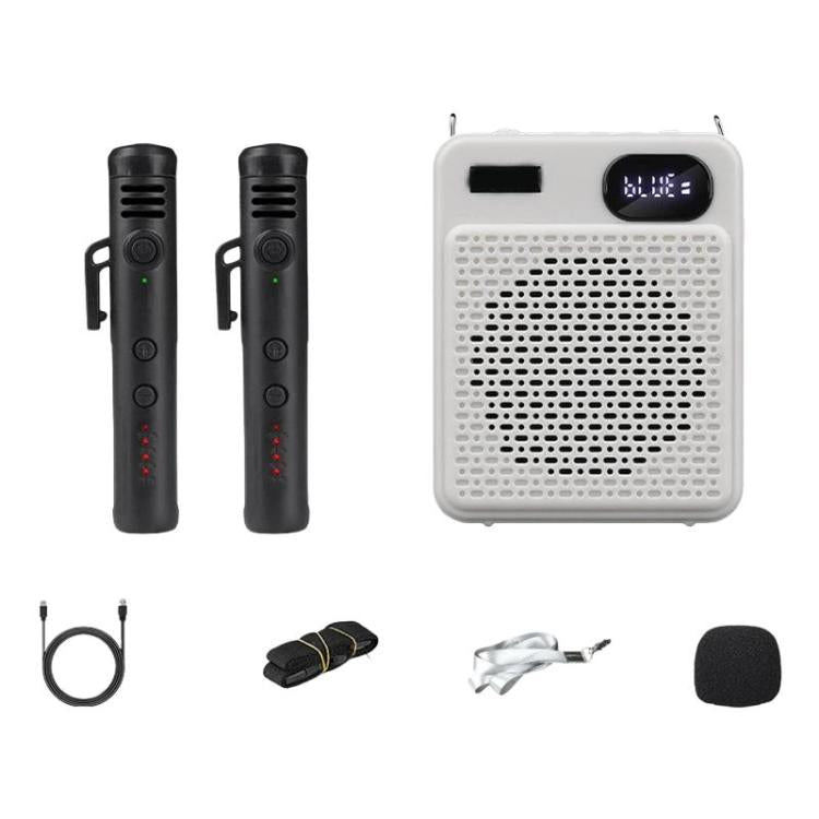 DIYO-1125 Multifunctional Outdoor High-Volume Microphone With Battery Display Teacher Classroom Voice Amplifier