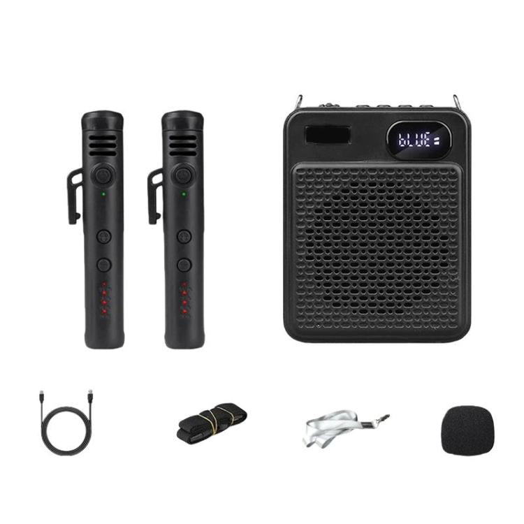 DIYO-1125 Multifunctional Outdoor High-Volume Microphone With Battery Display Teacher Classroom Voice Amplifier