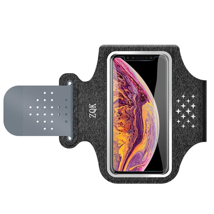 ZQK Touchscreen Armband for Running Phone Holder Breathable & Stretchable for Secure Fit
