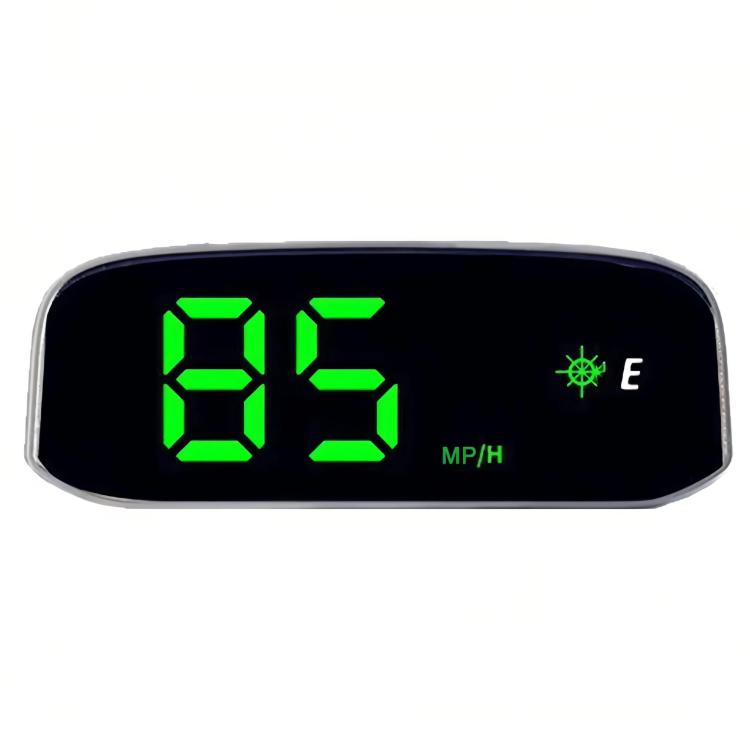 Solar-Powered Wireless Electronic Dog Speed Meter Head-Up Display — KM/H