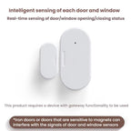 2 In 1 Smart Zigbee Door Window Sensor, Compatible With Home Assistant — ZG-102Z