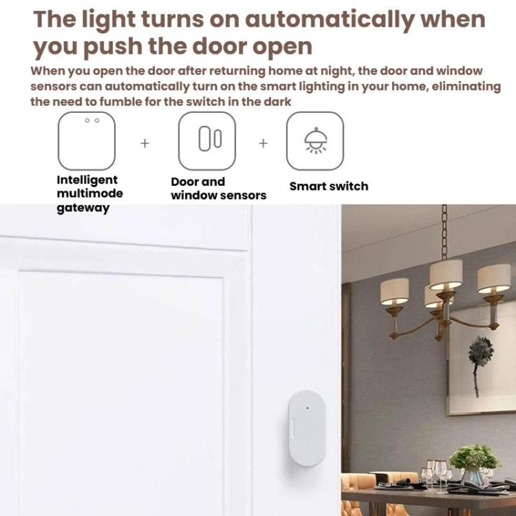 2 In 1 Smart Zigbee Door Window Sensor, Compatible With Home Assistant — view 7