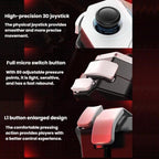 Mobile Game Controller Gamepad With Physical Auxiliary 3D Mobile Joystick — view 10