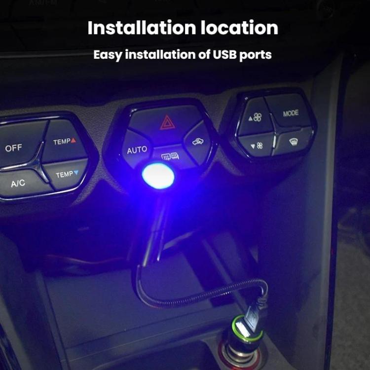 G-301 Universal Car Interior Projection Ambient Light USB High-Brightness Decorative Light