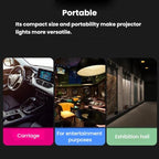 G-301 Universal Car Interior Projection Ambient Light USB High-Brightness Decorative Light