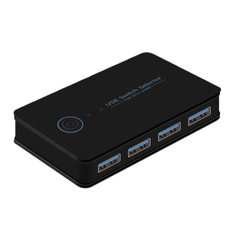 KM-U204A Computer Sharing Switch Keyboard, Mouse, USB & Printer Hub