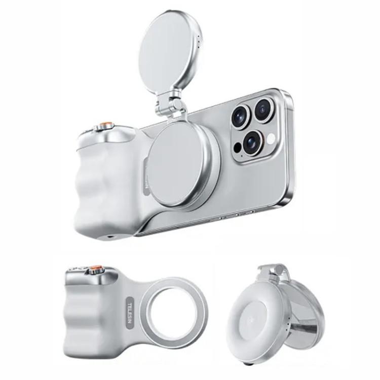 TELESIN Magnetic Phone Mounting Aid Photography Handle Remote Control Assistant
