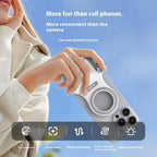 TELESIN Magnetic Phone Mounting Aid Photography Handle Remote Control Assistant