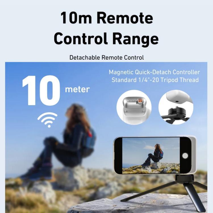 TELESIN Magnetic Phone Mounting Aid Photography Handle Remote Control Assistant