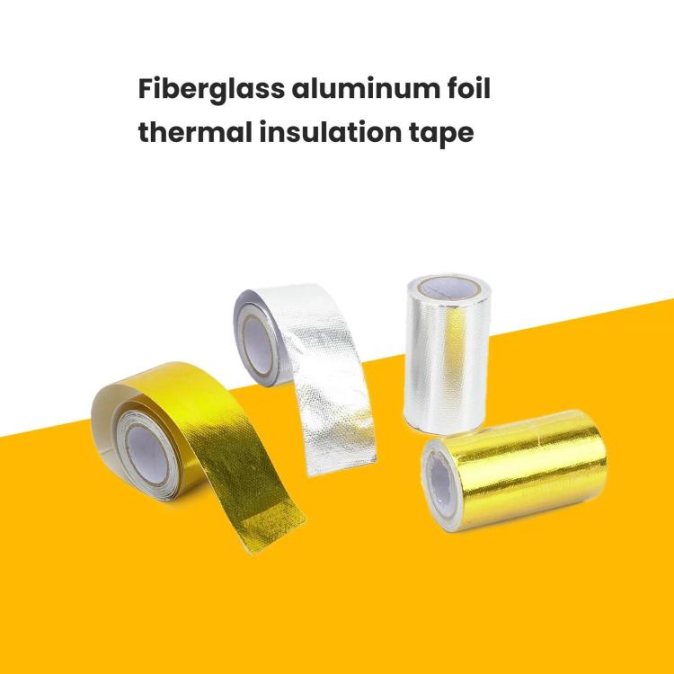 Auto Engine Intake Manifold Turbocharger Heat Insulation Aluminum Foil Tape