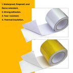 Auto Engine Intake Manifold Turbocharger Heat Insulation Aluminum Foil Tape