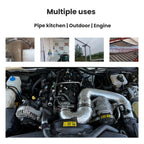 Auto Engine Intake Manifold Turbocharger Heat Insulation Aluminum Foil Tape