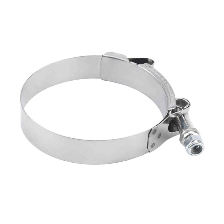 Automotive Motorcycle Muffler Exhaust Pipe Clamp Stainless Steel T-Type Heavy-Duty Clamp