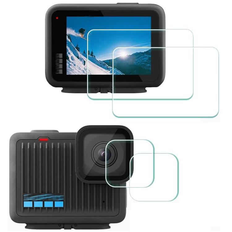For GoPro HERO 4K 2024 Tempered Glass Screen Protector Anti-Scratch Lens Cover