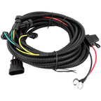 ATV Turn Signal Light Wiring Harness Kit Emergency Switch Flasher Accessories