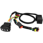 ATV Turn Signal Light Wiring Harness Kit Emergency Switch Flasher Accessories