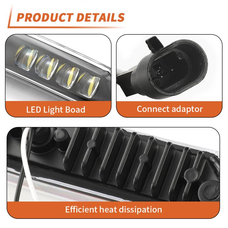 For CAN-AM Ryker Series LED Front Bumper Light Auxiliary Running Light Bar