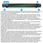 EQ-A31 Digital Equalizer Stage Home Karaoke Noise Reduction Audio Processor — view 15