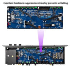 FX12L Preamp Effects Processor Bluetooth USB Home Stage Feedback Suppression Anti-Howling Processor — view 8