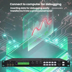 X5S Digital Effects Processor With Feedback Suppression Anti-Interference Treatment Reverb Equalization Adjustment — AU Plug