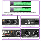 X5S Digital Effects Processor With Feedback Suppression Anti-Interference Treatment Reverb Equalization Adjustment — view 7