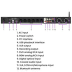 X5S Digital Effects Processor With Feedback Suppression Anti-Interference Treatment Reverb Equalization Adjustment — view 10
