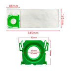 2pcs Vacuum Cleaner Non-Woven Fabric Bag High-Efficiency Dust Collection Bag