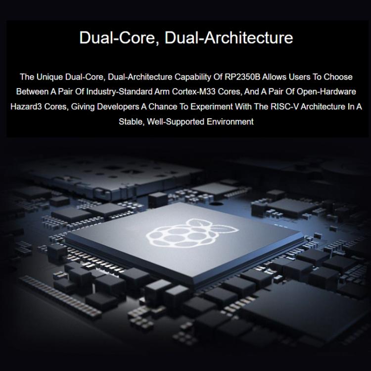 WAVESHARE RP2350 High-Performance Development Board 480 X 480 Resolution