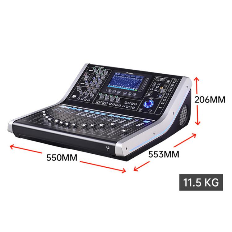 MDX22 USB Bluetooth 48V Phantom Power DSP Digital Mixer — view 14