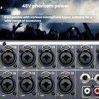 MDX22 USB Bluetooth 48V Phantom Power DSP Digital Mixer — view 6